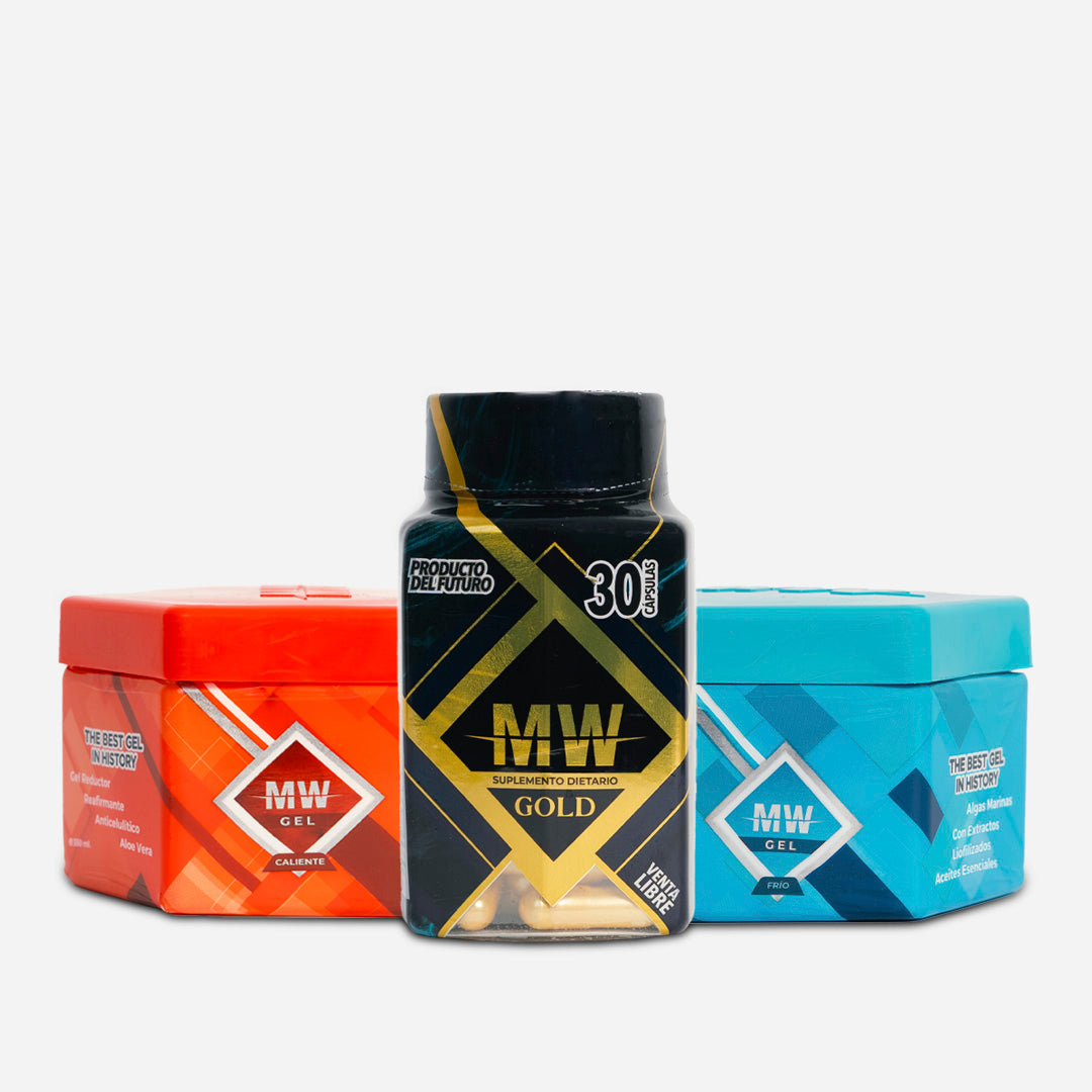 MW GOLD + GEL FRÍA + GEL CALIENTE